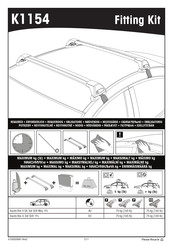 Yakima K1154 Manual Del Usuario