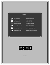 Sabo LB-934 Manual Del Operador