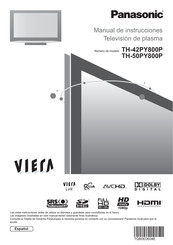 Panasonic VIERA TH-42PY800P Manual De Instrucciones