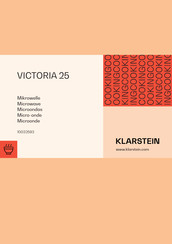 Klarstein VICTORIA 25 Manual