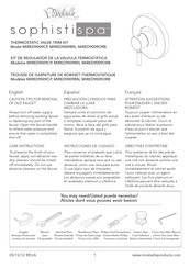 Mirabelle sophisti spa MIRED9009CP Instrucciones De Montaje