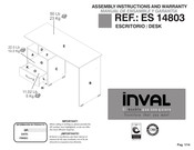 Inval ES-14803 Manual De Ensamble Y Garantia