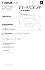 Honeywell Home Smart RTH6580WF1001 Instrucciones De Montaje