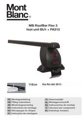 Mont Blanc Flex 3 FK213 Instrucciones De Montaje