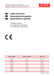 Riello Burners 652 T80 Funcionamiento