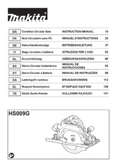 Makita HS009G Manual De Instrucciones