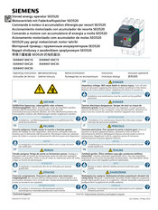 Siemens 3VA9447-0HC30 Instructivo