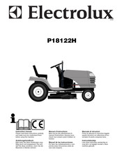Electrolux P18122H Manual De Las Instrucciones