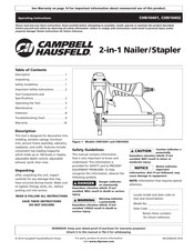 Campbell Hausfeld CHN10401 Manual De Instrucciones De Operación