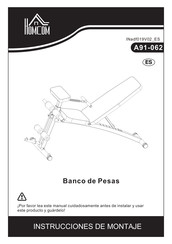 HOMCOM A91-062 Instrucciones De Montaje