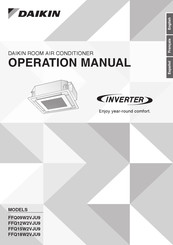 Daikin FFQ09W2VJU9 Manual De Operación