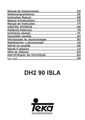 Teka DH2 90 ISLA Manual De Instrucciones