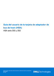 Dell HBA 350 Serie Guia Del Usuario