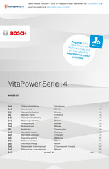 Bosch VitaPower 4 MMB617 Serie Manual De Instrucciones