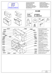 Forma Ideale B 120 UP 00010 Instrucciones De Montaje