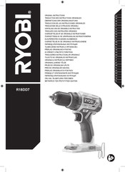 Ryobi R18DD7 Traducción De Las Instrucciones Originales