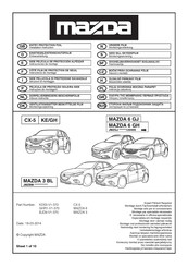 Mazda BJD9-V1-370 Instrucciones De Montaje