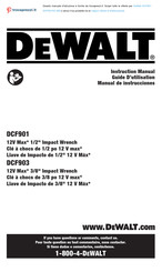 DeWalt DCF901P2-QW Manual De Instrucciones