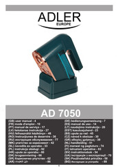 Adler europe AD 7050 Manual De Uso