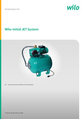 Wilo Initial JET System 4-4-50 Instrucciones De Instalación Y Funcionamiento