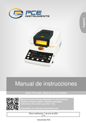 PCE Instruments PCE-MA 200 Manual De Instrucciones