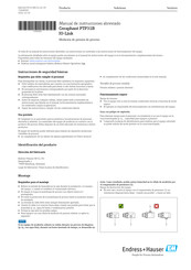 Endress+Hauser Ceraphant PTP31B Manual De Instrucciones