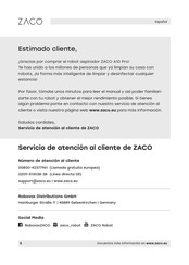 ZACO A10 Pro Manual Del Usuario