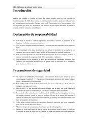 KDS 7XII Manual Del Usuario