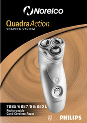 Philips Norelco QuadraAction 6887 Manual Del Usuario