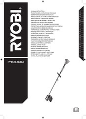 Ryobi RY36ELTX33-0 Traducción De Las Instrucciones Originales