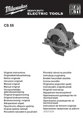 Milwaukee CS 55 Manual Original