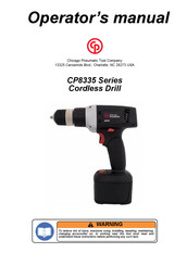 Chicago Pneumatic CP8335 Serie Manual De Instrucciones