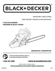 Black and Decker BDXGSAM214102 Manual Del Operador