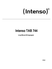 Intenso TAB 744 Manual De Instrucciones