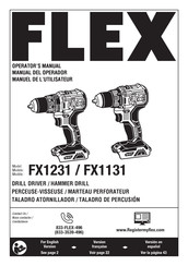 Flex FX1231 Manual Del Operador