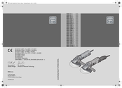 Fein WSG17-70 InoxR Manual Del Usuario
