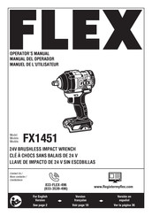 Flex FX1451 Manual Del Operador