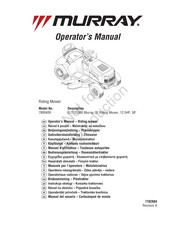 Murray 7800409 Manual Del Operador