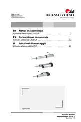 RK Rose+Krieger LZ 60 S Instrucciones De Montaje