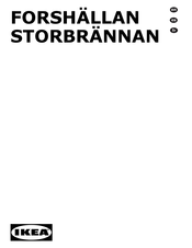 IKEA STORBRANNAN Manual De Instrucciones