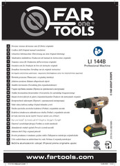 Far Tools LI 144B Traduccion Del Manual De Instrucciones Originale