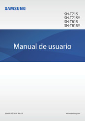 Samsung SM-T815 Manual De Usuario