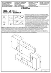 Forma Ideale UP 00615 Instrucciones De Montaje