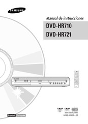 Samsung DVD-HR721 Manual De Instrucciones