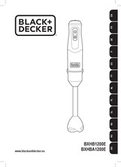 Black and Decker BXHBA1200E Manual Del Usuario