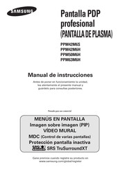 Samsung PPM42M6H Manual De Instrucciones