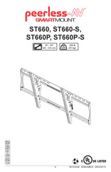 peerless-AV SMARTMOUNT ST660 Instrucciones De Montaje