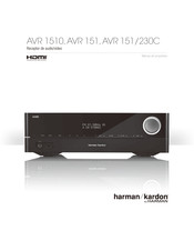 Harman Kardon AVR 151 Manual Del Propietário