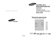 Samsung MAX-DT99 Manual De Instrucciones