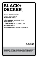 Black and Decker BCL350 Manual De Instrucciones